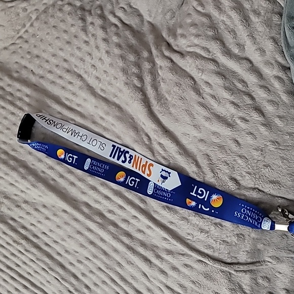 IGT & Princess Cruise Casino Spin & Sail Slot Championship Contestant Lanyard - Picture 5 of 8